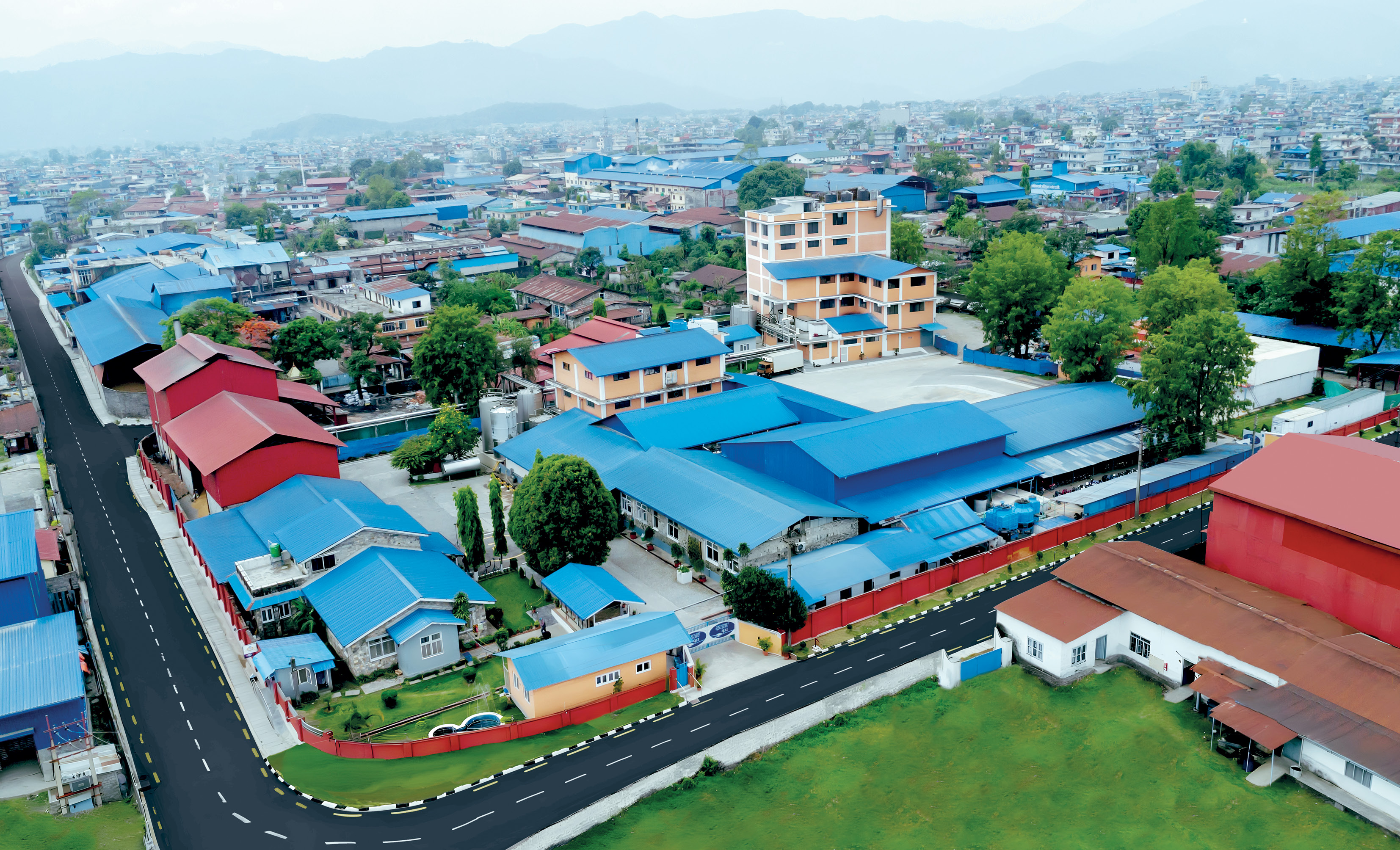Sujal Dairy facility in Pokhara
